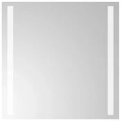 Vidaxl LED kopalniško ogledalo 40x40 cm