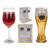 Set kozarcev King & Queen