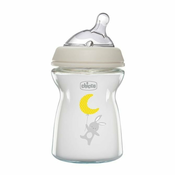 Chicco Natural Feeling Crystal T Silicone Bottle 250ml