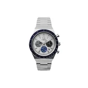 Ročna ura Timex Q Timex® Chronograph TW2Y36200 Srebrna