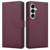 Tech-protect Wallet knjižna futrola za Samsung Galaxy S26, mulberry