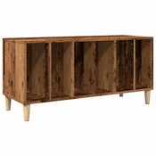 Vidaxl Omarica za gramofonske plošče starinski les 100x38x48 cm