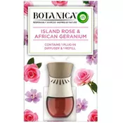 Osvežilec Botanica, električni komplet, Island rose 19ml