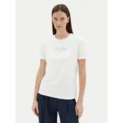 Tommy Hilfiger Majica WW0WW45428 Bela Regular Fit