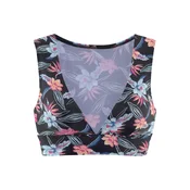 KangaROOS Bikini zgornji del  svetlo modra / svetlo oranžna / temno roza / črna