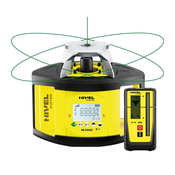 NIVEL SYSTEM NL540G DIGITAL Rotacijski laserski nivelir,zelen ž., +/-1mm/10m, 500m, LCD