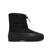 Škornji za sneg Calvin Klein Vulc Flatform Snowboot Nyl Aop HW0HW03437 Črna