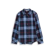 TOM TAILOR Bluza mornarska/svetlo modra/rdeča
