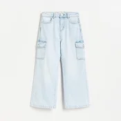 Reserved - Wide leg cargo farmerke