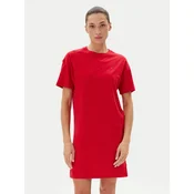 Tommy Hilfiger Nočna srajca UW0UW05767 Rdeča Regular Fit