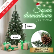 Springos Božično drevo 120cm CT0116