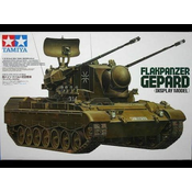 Tamiya maketa-miniatura Flakpanzer Gepard SPAAG • maketa-miniatura 1:35 tanki in oklepniki • Level 3