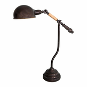 Smeda stolna lampa (visina 67 cm) – Antic Line