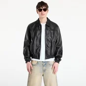 Jakna Patta Leather Bomber Jacket UNISEX Black M