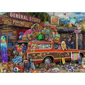 Ravensburger Puzzle Družinske počitnice 1000 kosov