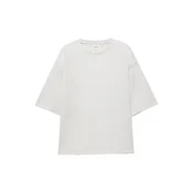 Pull&Bear Široka majica ecru