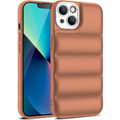 TPU gel ovitek Air Cushion za iPhone 13 Pro - rjav