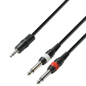ADAM HALL K3YWPP0600 3.5 Stereo-2x6.3 6 m avdio kabel