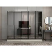 Hanah Home ormar sa reflektujucim staklom Nisa 20659, 225 cm, pešcar