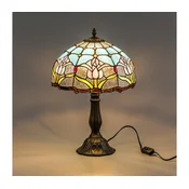 Brilagi - Tiffany vitražna stona lampa LORAS 1xE27/40W/230V