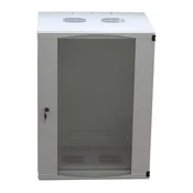 Logilink 19 zidna montažna polica 15U, 540 x 450 mm, rastavljena, siva