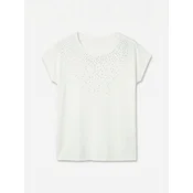 VERO MODA Majica VMAVA bela