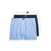 Polo Ralph Lauren Spodnje hlače OPEN BOXER-3 PACK-BOXER Bela
