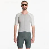 Dres Rapha Mens Pro Team Aero Jersey IV Smoky Silver/ White L