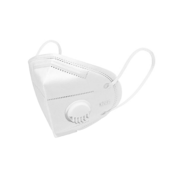 Zaštitna maska KN95 sa ventilom bela, 1 komad