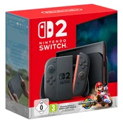 Nintendo Switch 2 + Mario Kart World prijenosna igraća konzola 20,1 cm (7.9) 256 GB Ekran osjetljiv na dodir Wi-Fi Crno