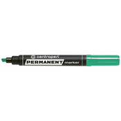 Marker Centropen 8576 trajni zeleni klin s konico 1-4,6 mm