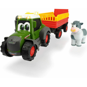 Djecja igracka Dickie Toys ABC - Traktor s prikolicom za životinje, Fendti