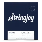 shumee Stringjoy BA45130LS poniklované struny na basgitaru 45-130 5-strunné