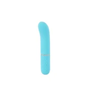 Cuties 5.0 Mini Blue Vibrator – silikonski mini vibrator, 11.8 cm