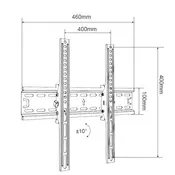 Xstand nosac za TV/ 32- 55/tilt/nagib ±12°/vesa do 400x400/težina do 50kg/5cm od zida/crn ( Tilt 32/55 )