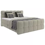 Premium Living Postelja Boxspring Brisbane, Barva Šampanjca, 180x220