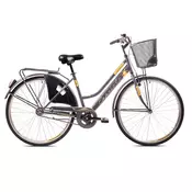 CAPRIOLO gradski bicikl AMSTERDAM LADY sivi, 18