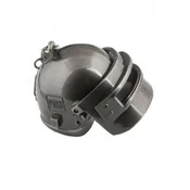 PUBG keychain - Gray Helmet