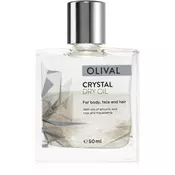 Olival Crystal večnamensko suho olje z bleščicami za obraz, telo in lase 50 ml