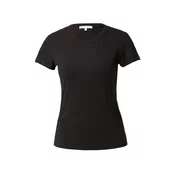 PATRIZIA PEPE WOMEN'S SHORT SLEEVE T-SHIRT BLACK