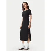 Obleka adidas W Ak Sl Rib Dre Black XS
