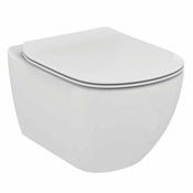 SIKOSIST3503 Ideal Standard testra viseča brezrobna WC školjka z WC desko s počasnim zapiranjem