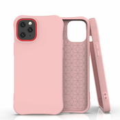 MASKA Soft Color Case flexible gel case for iPhone 12 Pro / iPhone 12 pink