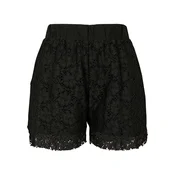 Womens Laces Shorts - Black