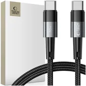 Polnilni kabel Tech-Protect UltraBoost USB-C/USB-C PD 60W 1m - siv