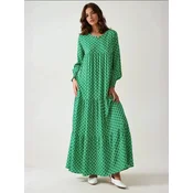 Hiccup Obleka Maxi zelena