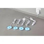 Muller-Licht Hi Lite set 4x LED modra svetilka za dekoracijo pohištva