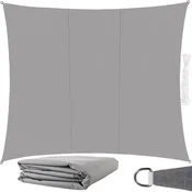 GARDLOV Senčno jadro 4x3m - sivo Gardlov 23143