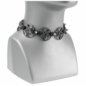Ovratnica/ choker Pentagram - LSF9 35