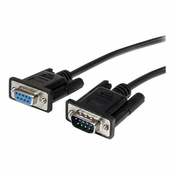 StarTech.com 3m Black Straight Through DB9 RS232 Serial Cable - DB9 RS232 Serial Extension Cable - Male to Female Cable (MXT1003MBK) - serial extension cable - 3 m